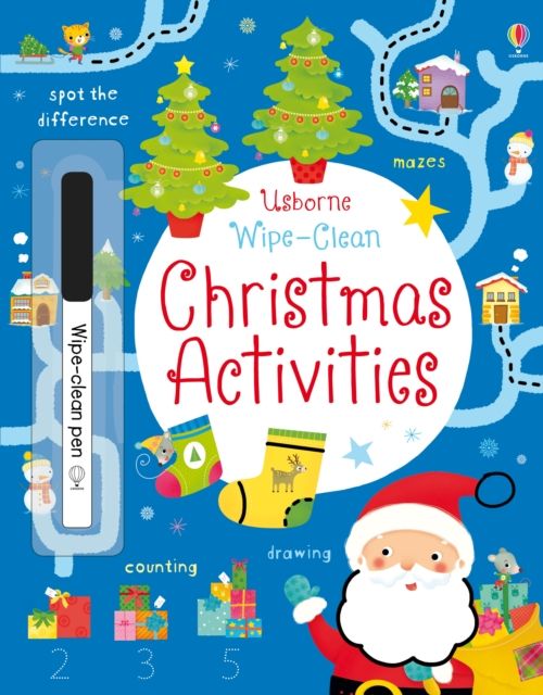 Wipe-Clean Christmas Activities
