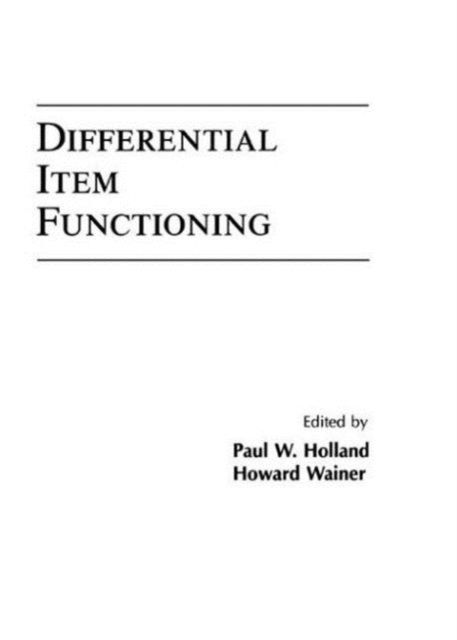 Forsidebilde av Differential Item Functioning