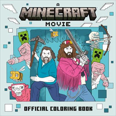 A Minecraft movie : official coloring book