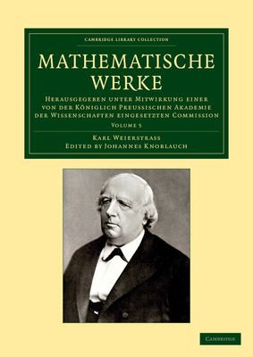 Mathematische Werke : Herausgegeben unter Mitwirkung einer von der koniglich preussischen Akademie der Wissenschaften eingesetzten Commission