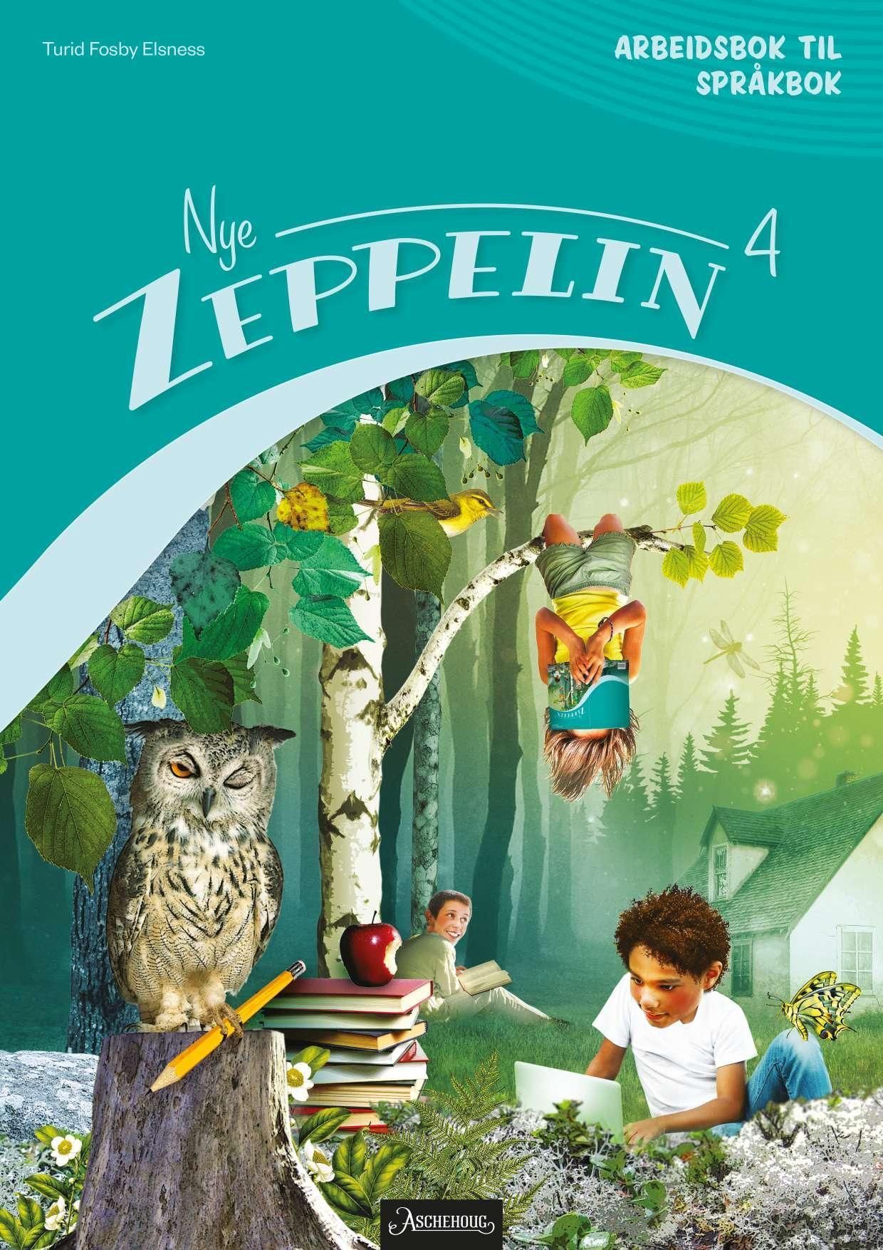 Nye Zeppelin 4 : norsk for barnetrinnet. Abeidsbok til språkbok