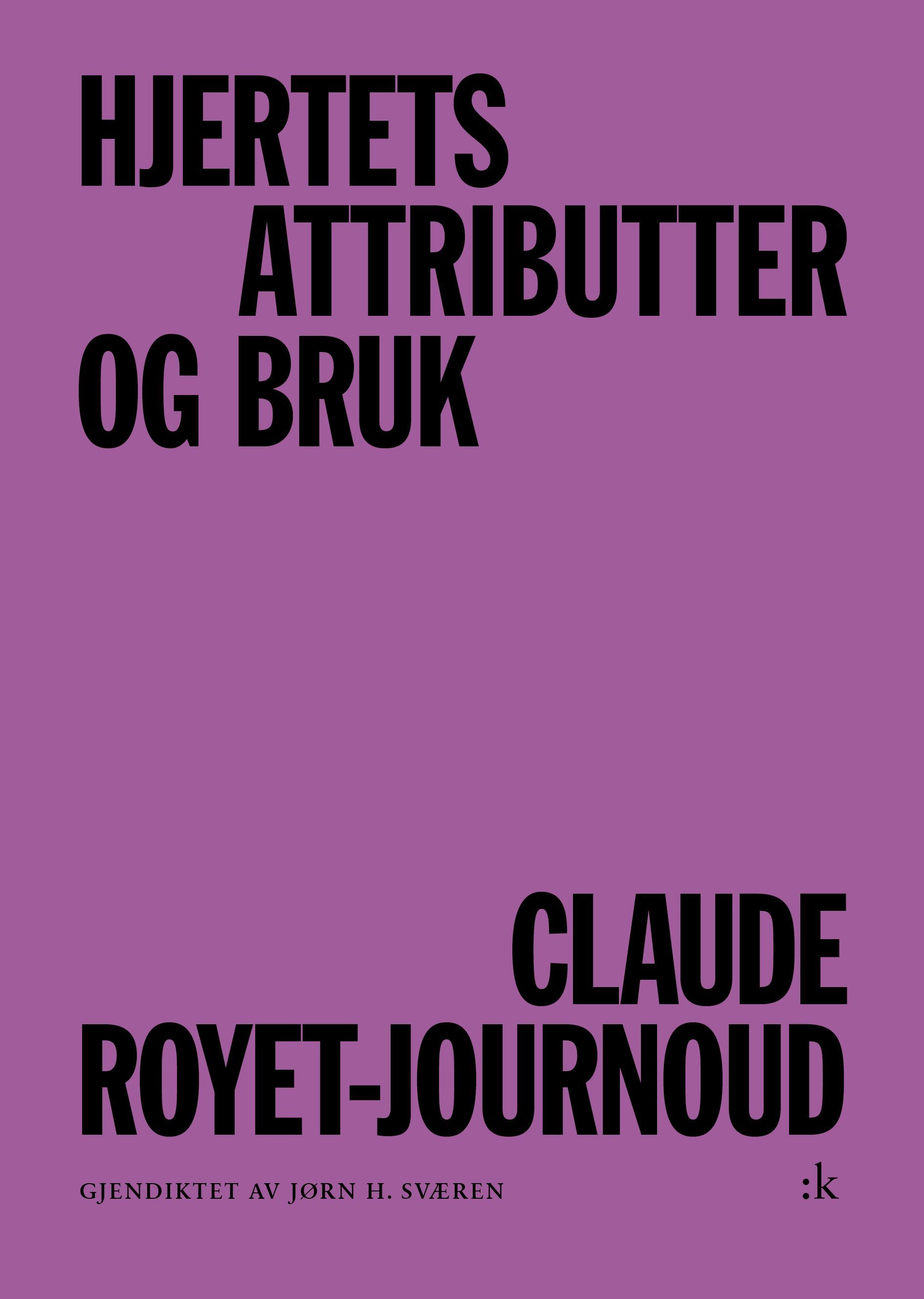 Hjertets attributter og bruk : privat overgang fra hendelsen