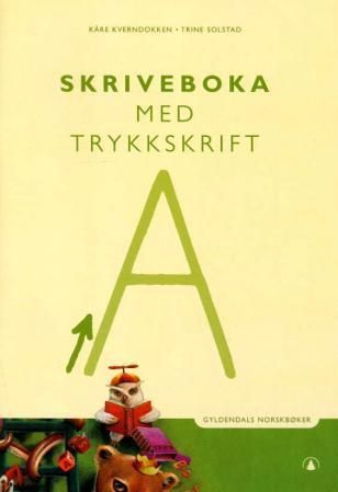 Skriveboka med trykkskrift : Gyldendal norskbøker