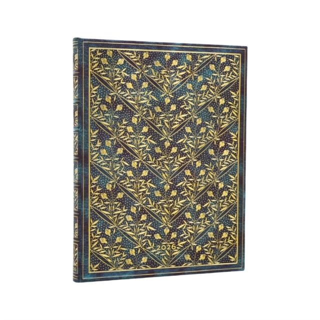 2026 Wildflower Song  (2007) Ultra 12-month Horizontal Hardcover Flexi Dayplanner 2026 (Elastic Band Closure)