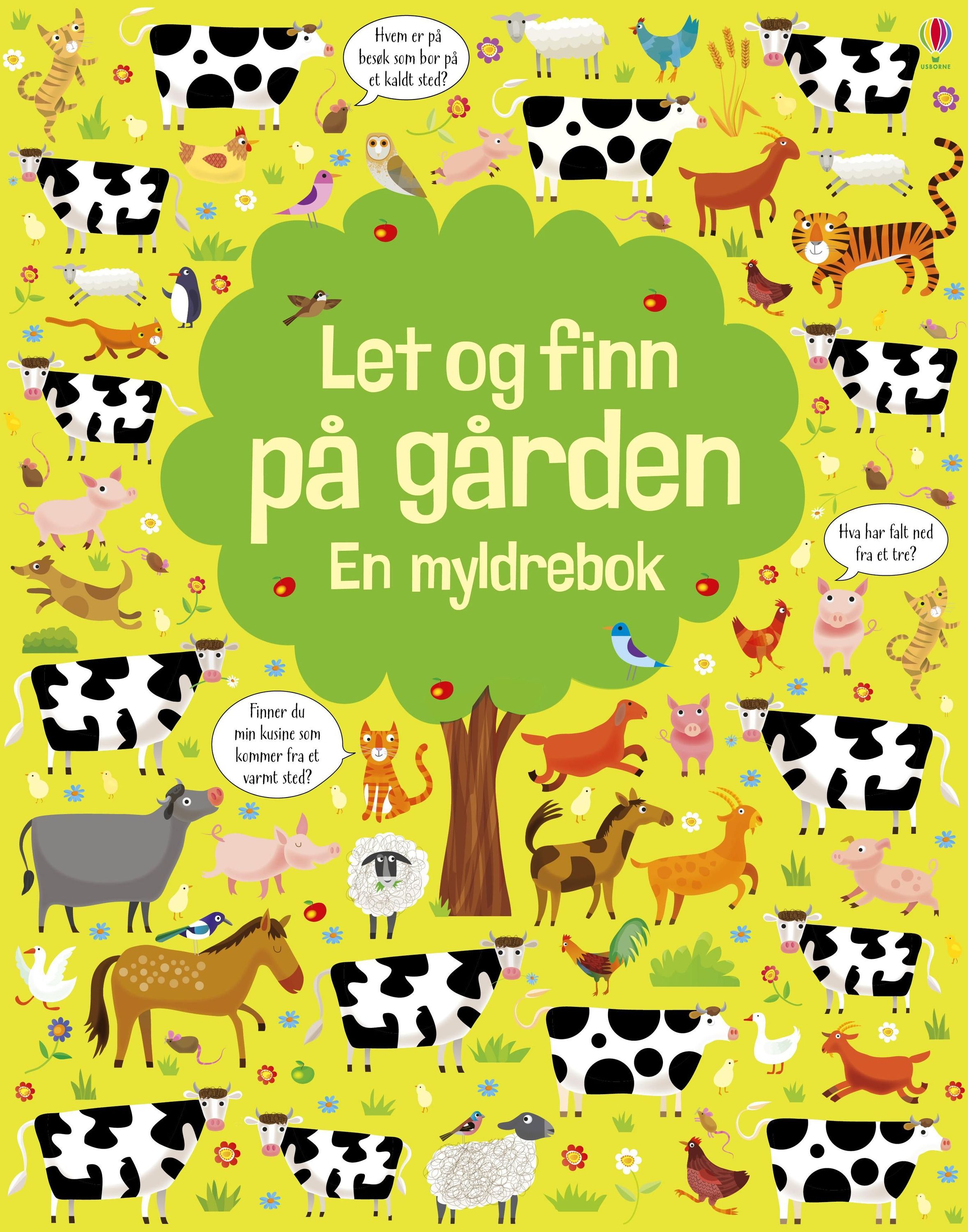 Let og finn på gården : en myldrebok