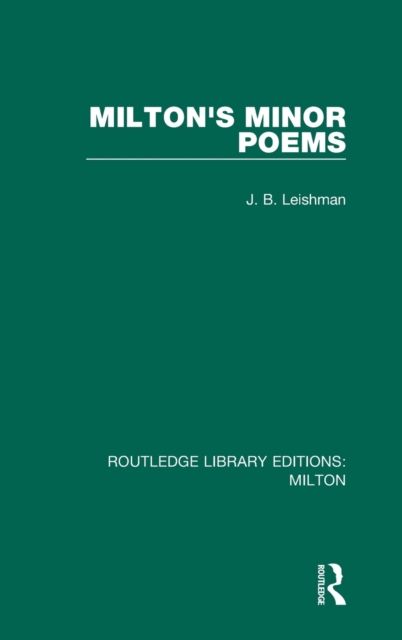 Milton's Minor Poems
