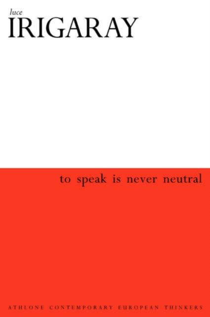 Forsidebilde av To Speak is Never Neutral