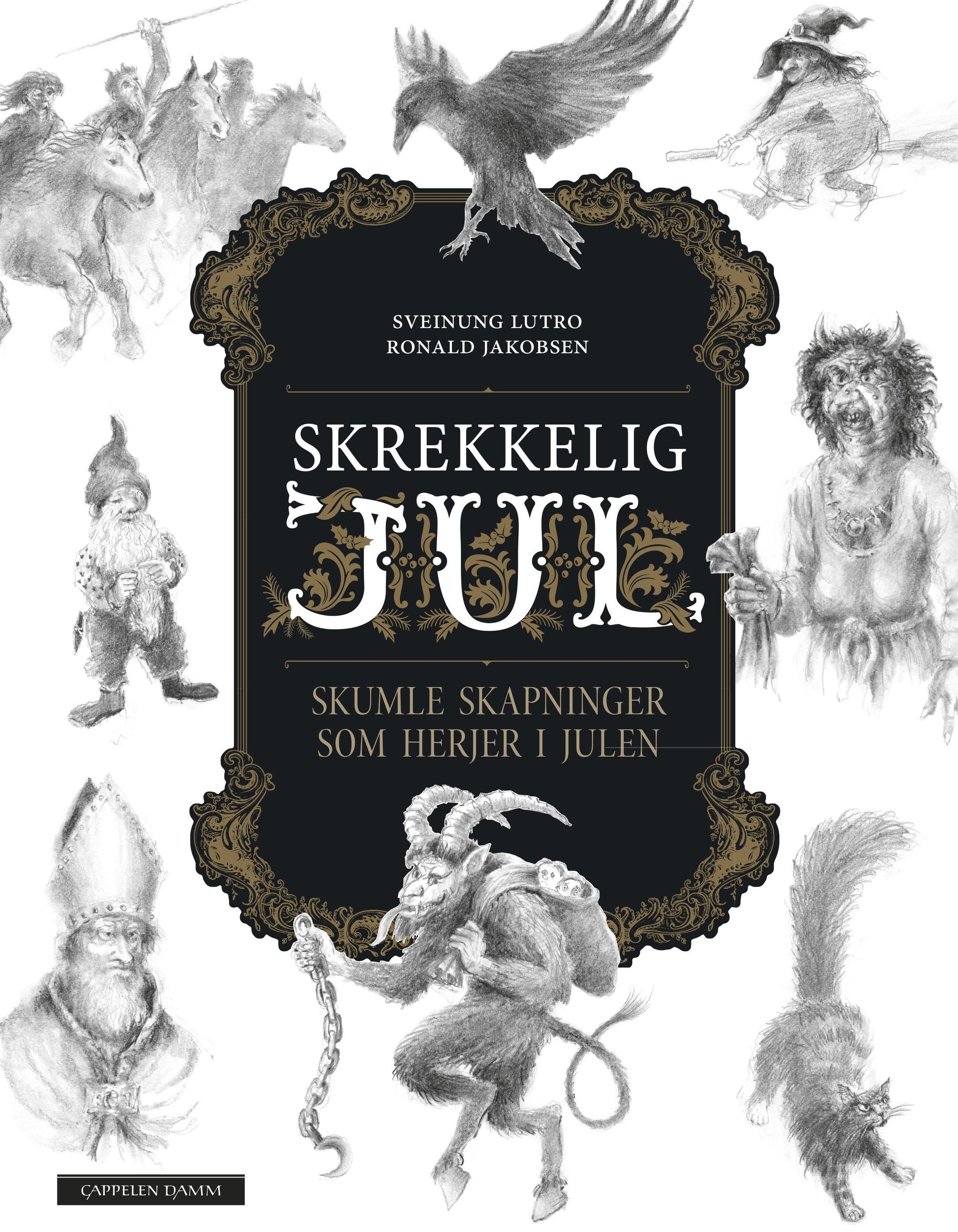 Skrekkelig jul : skumle skapninger som herjer i julen