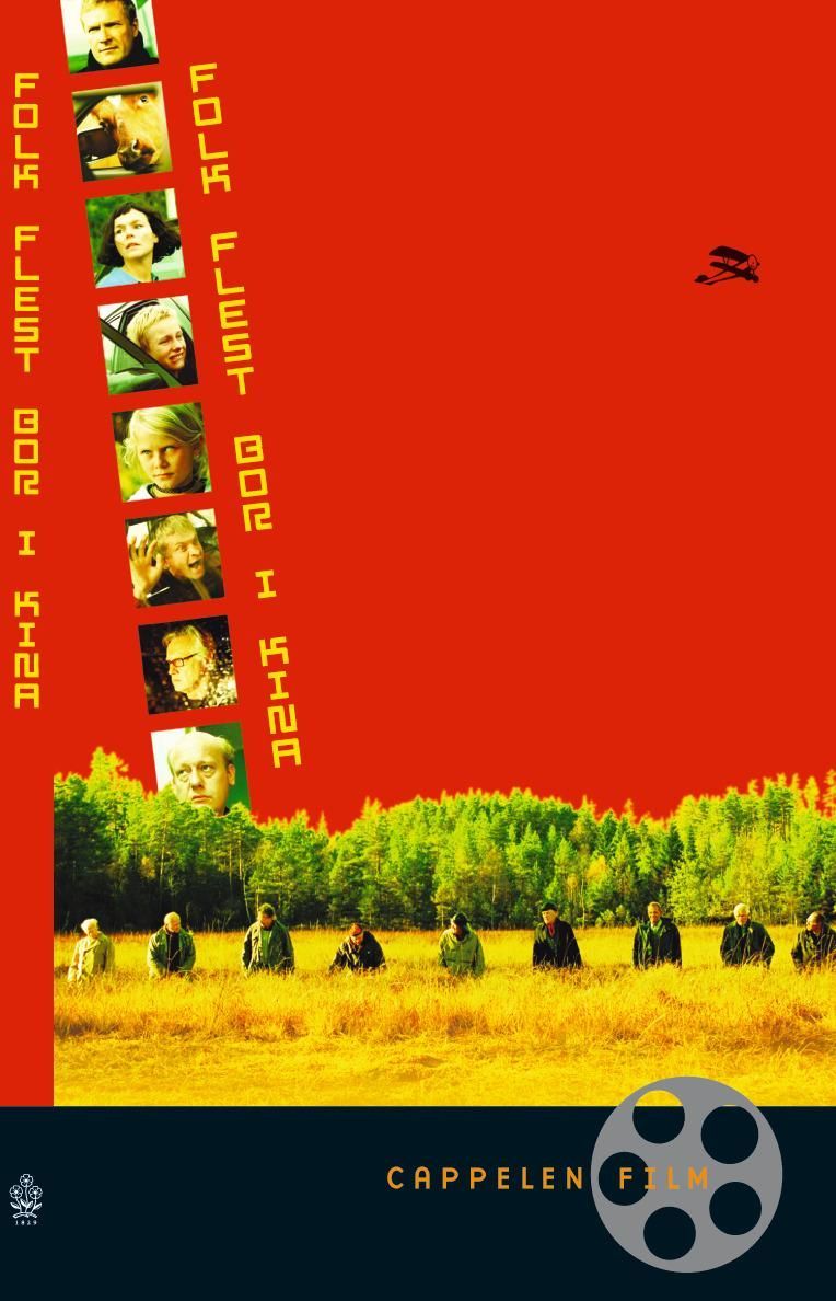 Folk flest bor i Kina : filmmanuskript