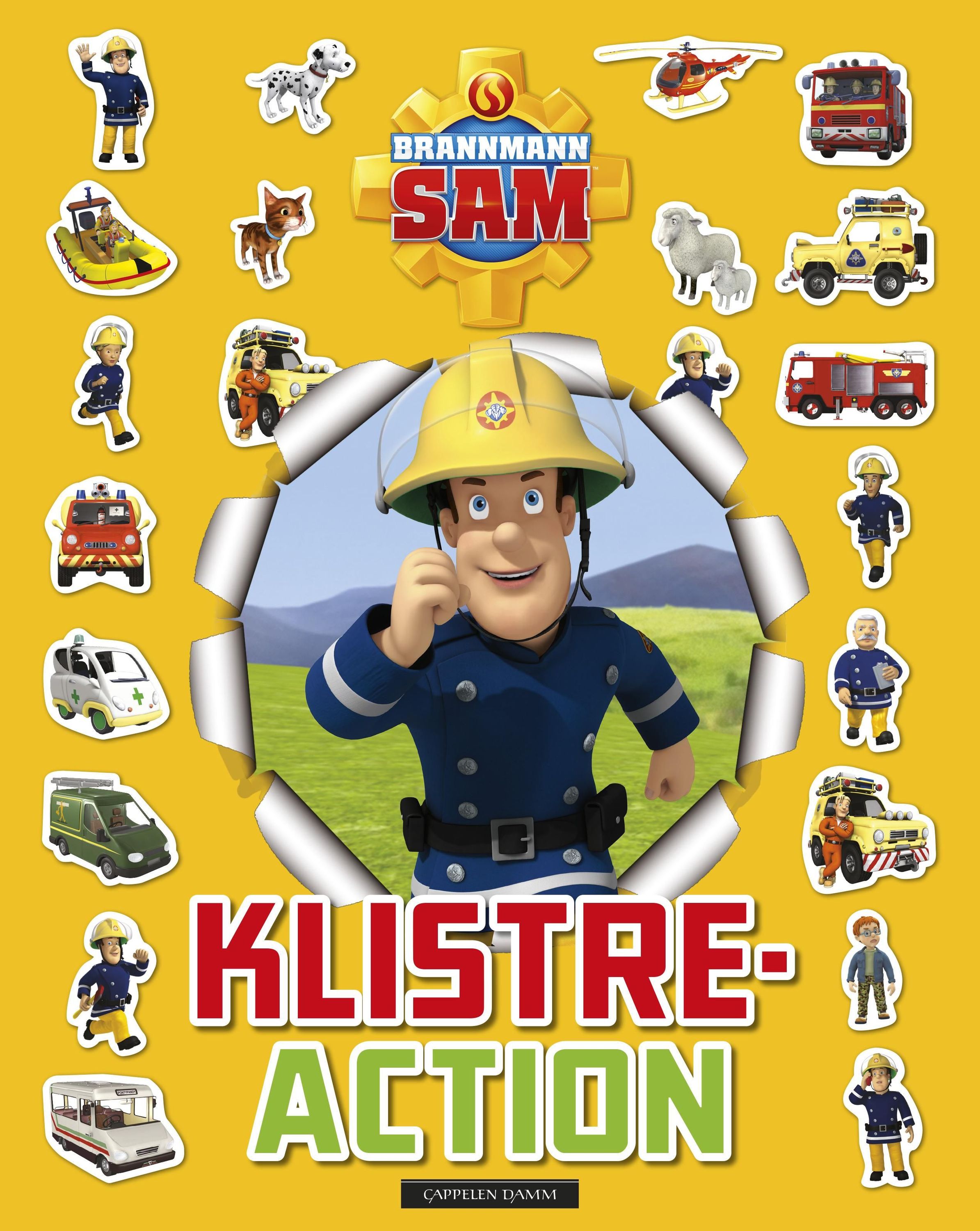 Brannmann Sam klistre-action