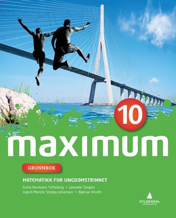 Maximum 10 : matematikk for ungdomssteget. Grunnbok