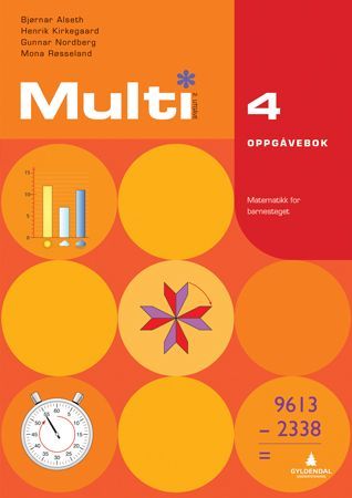 Multi 4, 2. utgåve : matematikk for barnesteget. Oppgåvebok