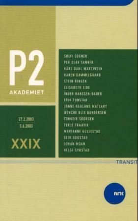 P2-akademiet. Bind XXIX