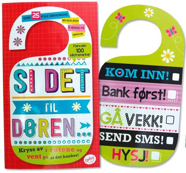 Si det til døren