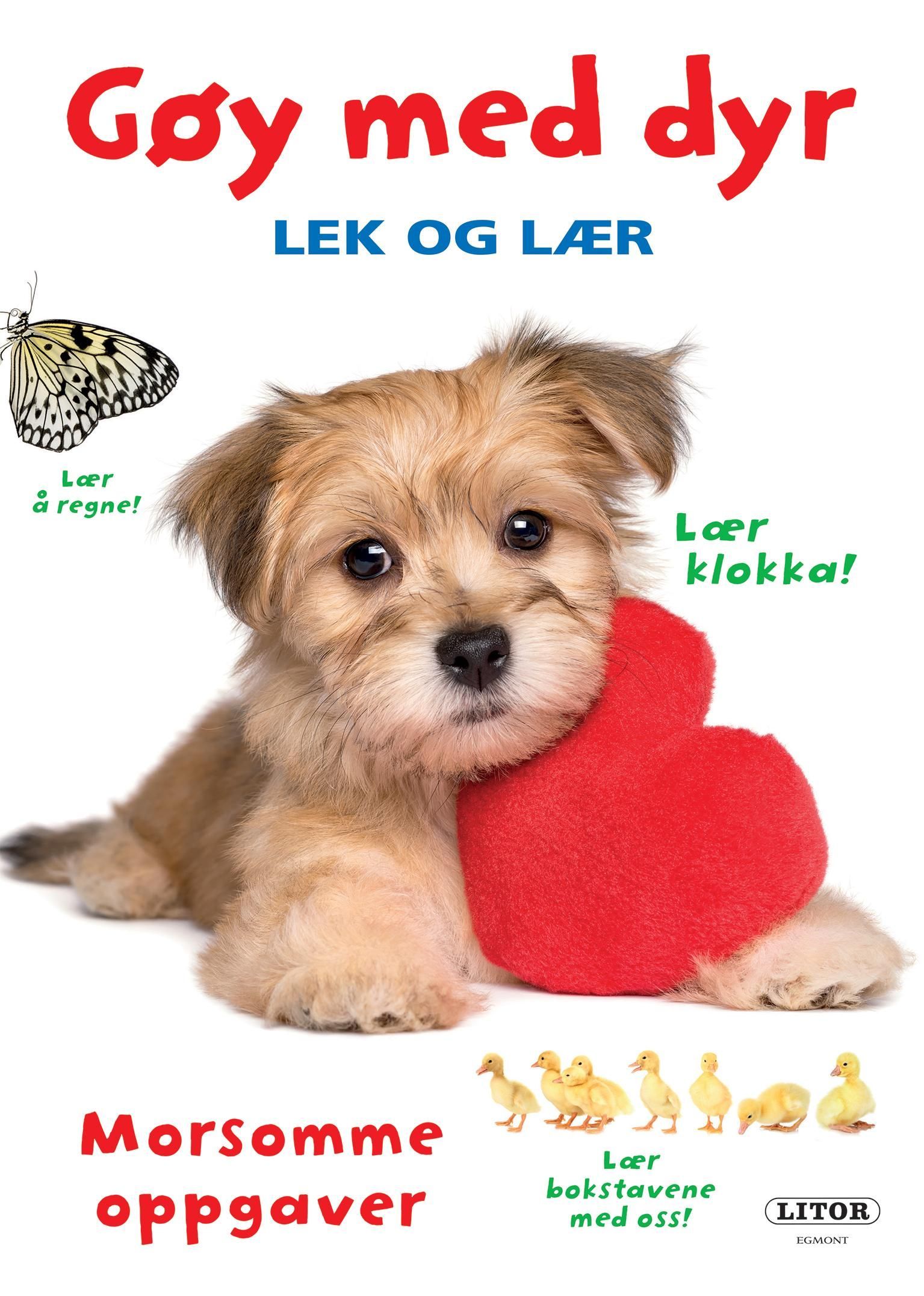 Gøy med dyr : lek og lær, morsomme oppgaver