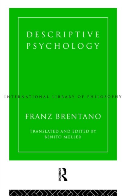 Descriptive Psychology