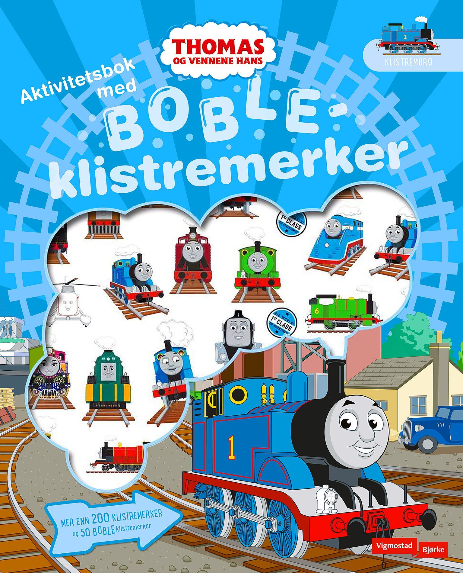 Thomas og vennene hans : bobleklistremoro : aktivitetsbok