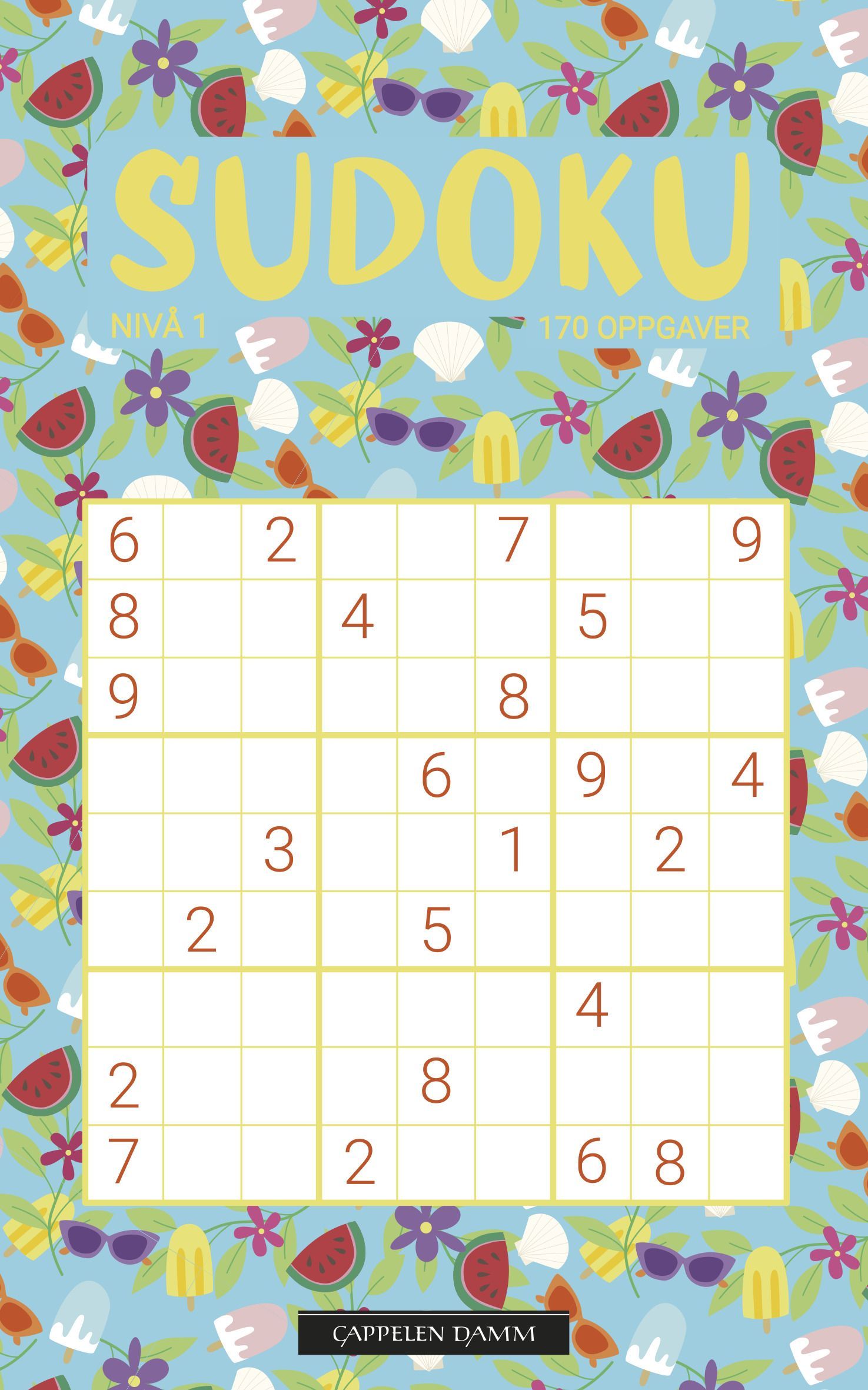 Sudoku : nivå 1 : 180 oppgaver