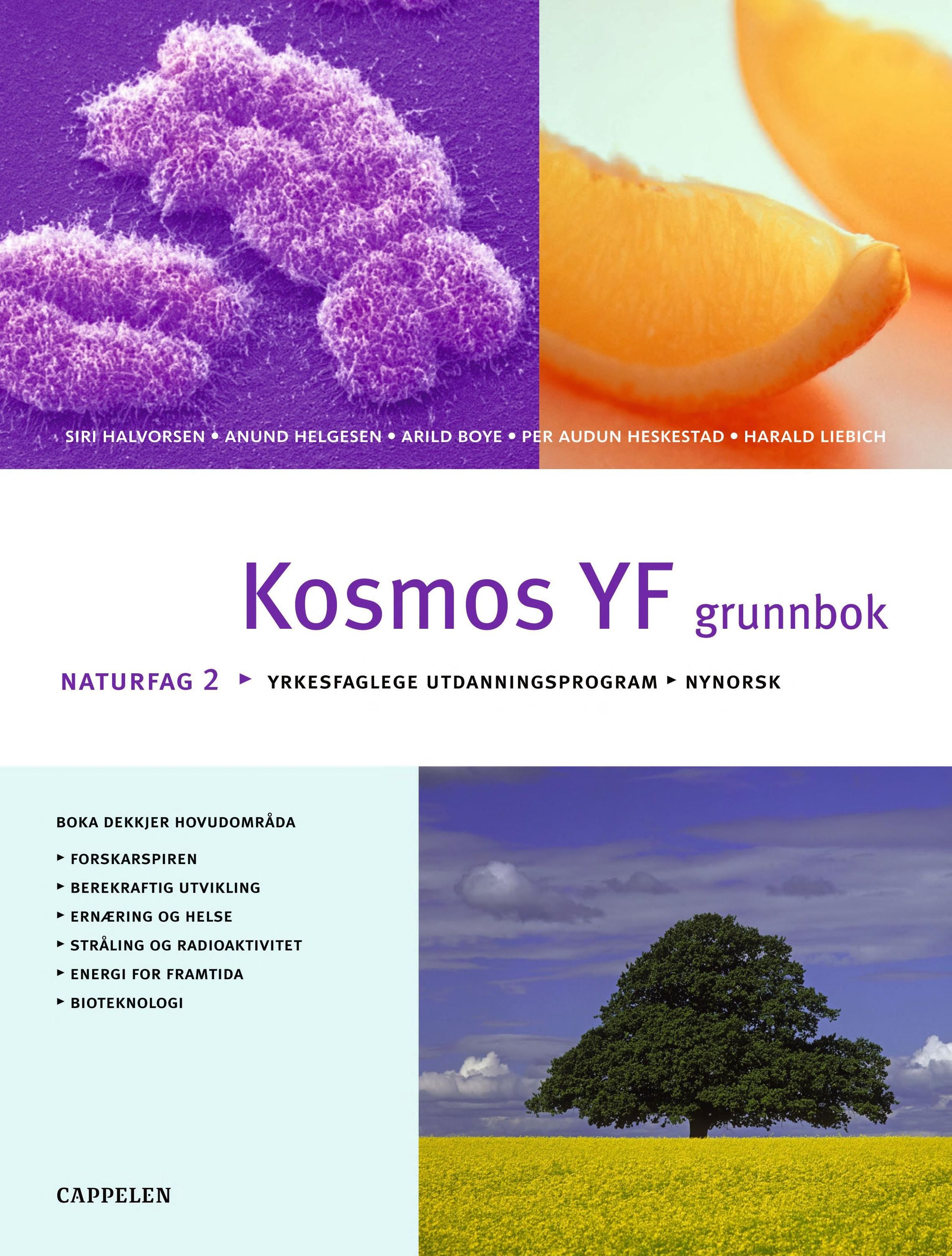 Kosmos YF : grunnbok : naturfag 2 : vg1 : naturfag for yrkesfaglege utdanningsprogram i den vidaregåande skulen