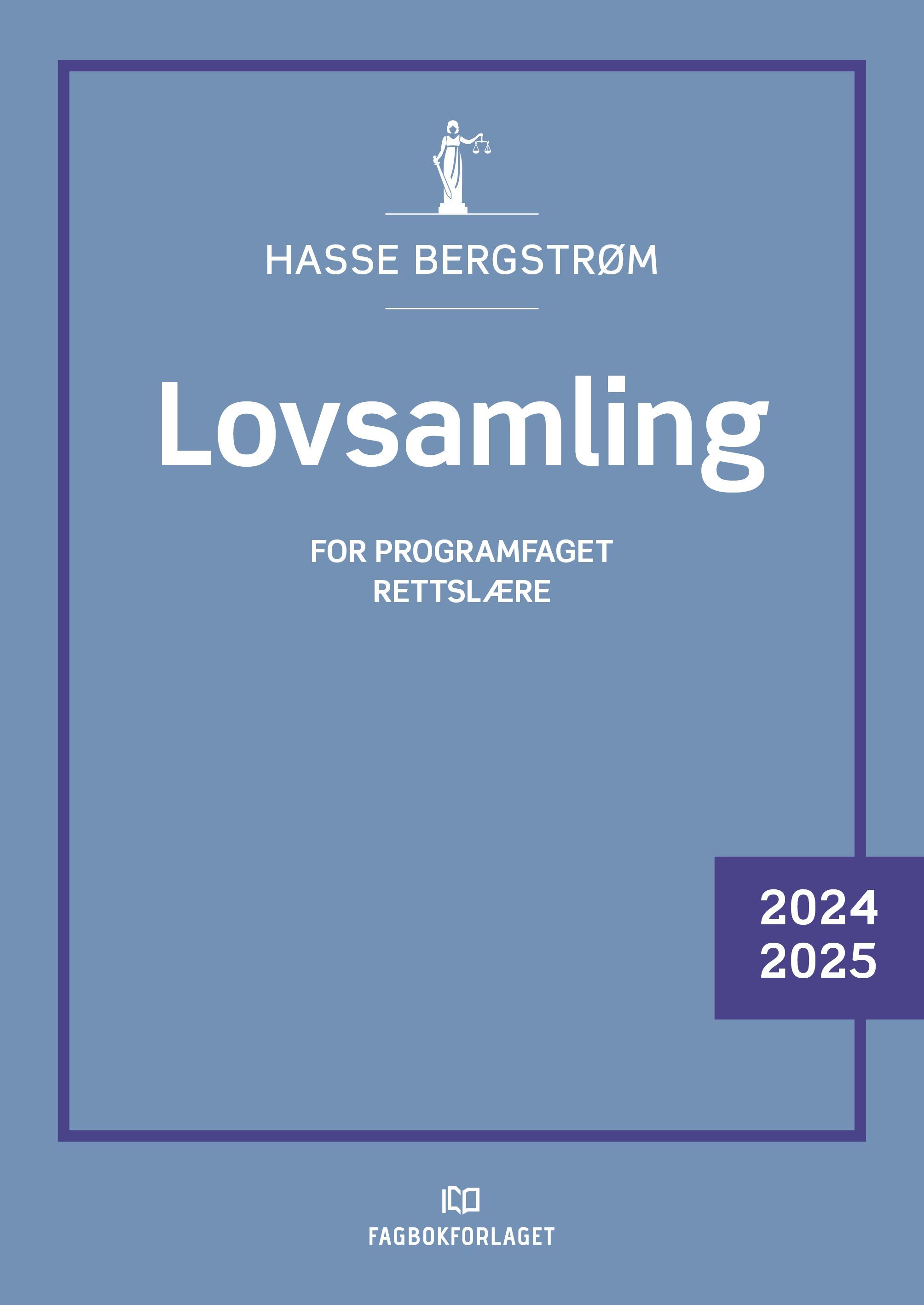 Lovsamling : rettslære 2024/2025