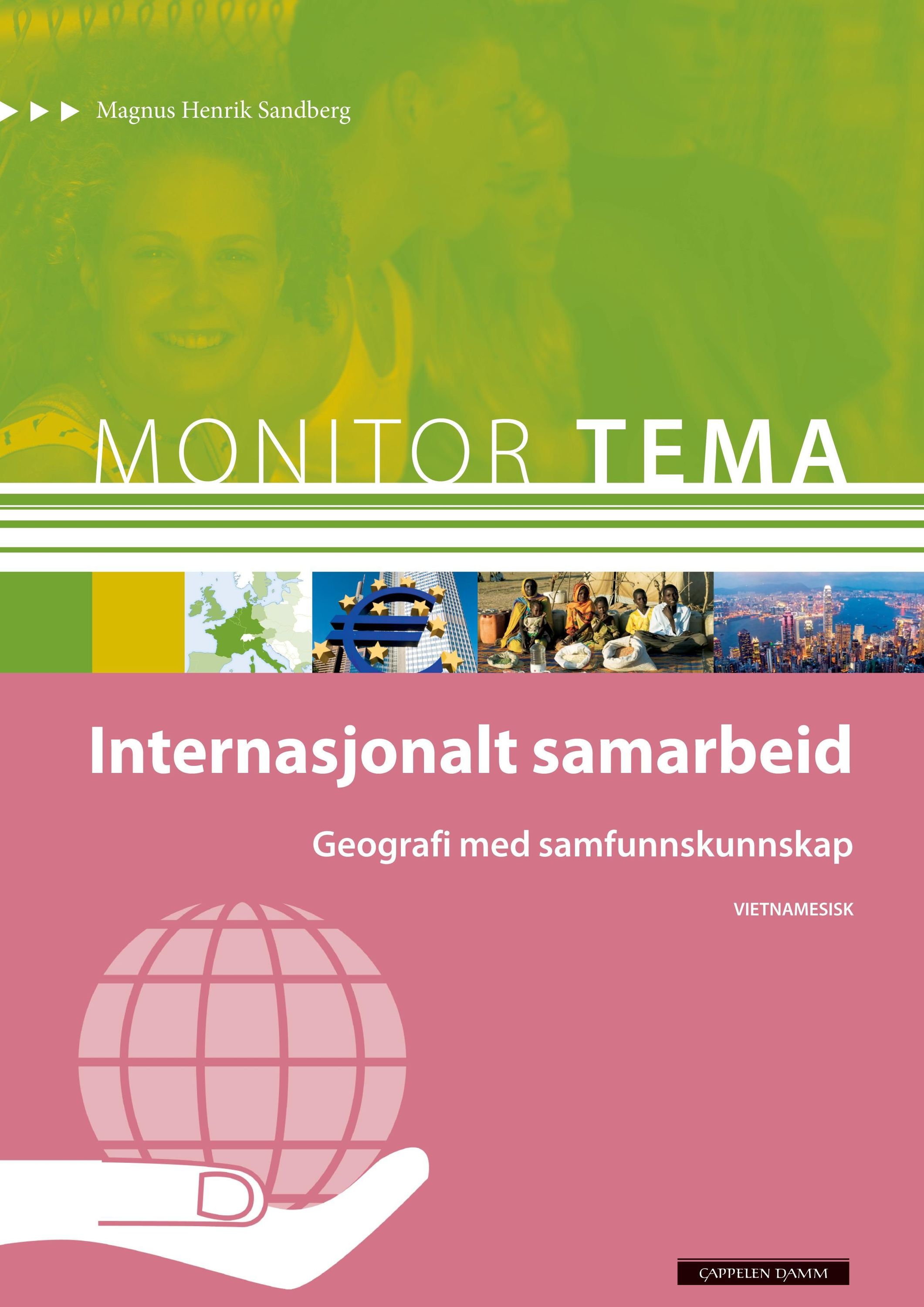 Forsidebilde av Monitor tema : geografi - internasjonalt samarbeid : geografi med samfunnskunnskap