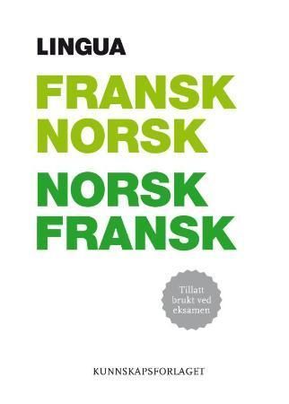 Lingua : fransk-norsk/norsk-fransk ordbok
