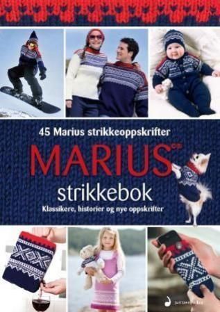 Forsidebilde av Marius strikkebok : klassikere, historier og nye oppskrifter : 45 Marius-strikkeoppskrifter