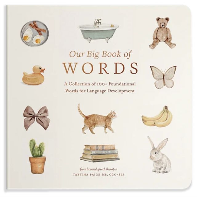 Our Big Book of Words : A Collection of 100+ Foundational Words for Language Development