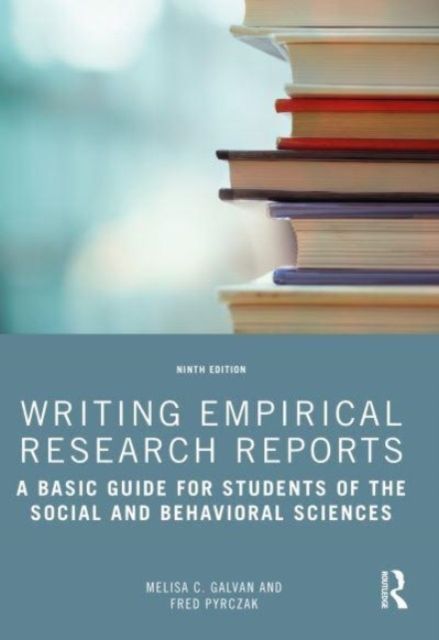 Forsidebilde av Writing Empirical Research Reports : A Basic Guide for Students of the Social and Behavioral Sciences