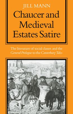 Forsidebilde av Chaucer and Medieval Estates Satire