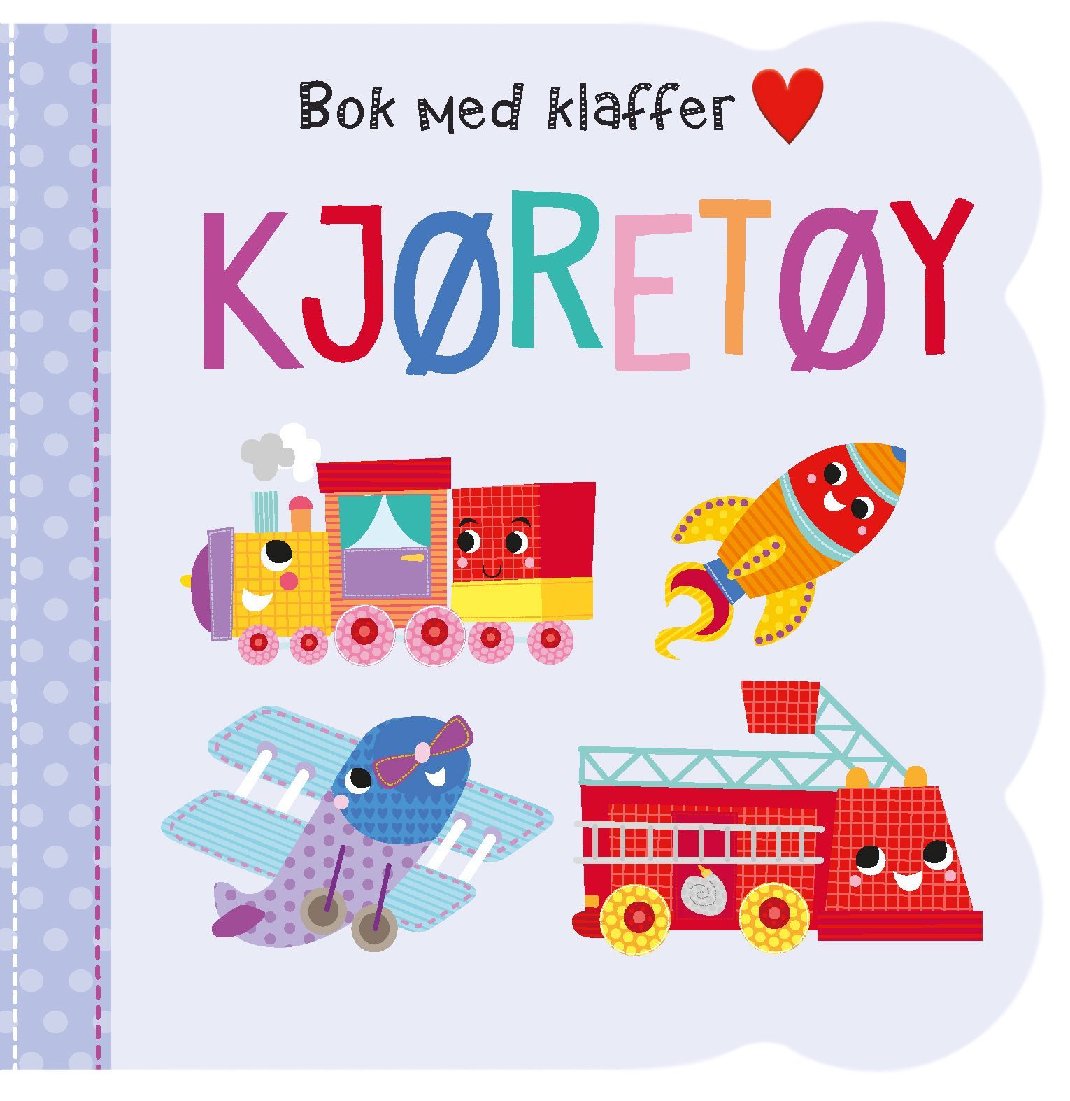 Kjøretøy : bok med klaffer