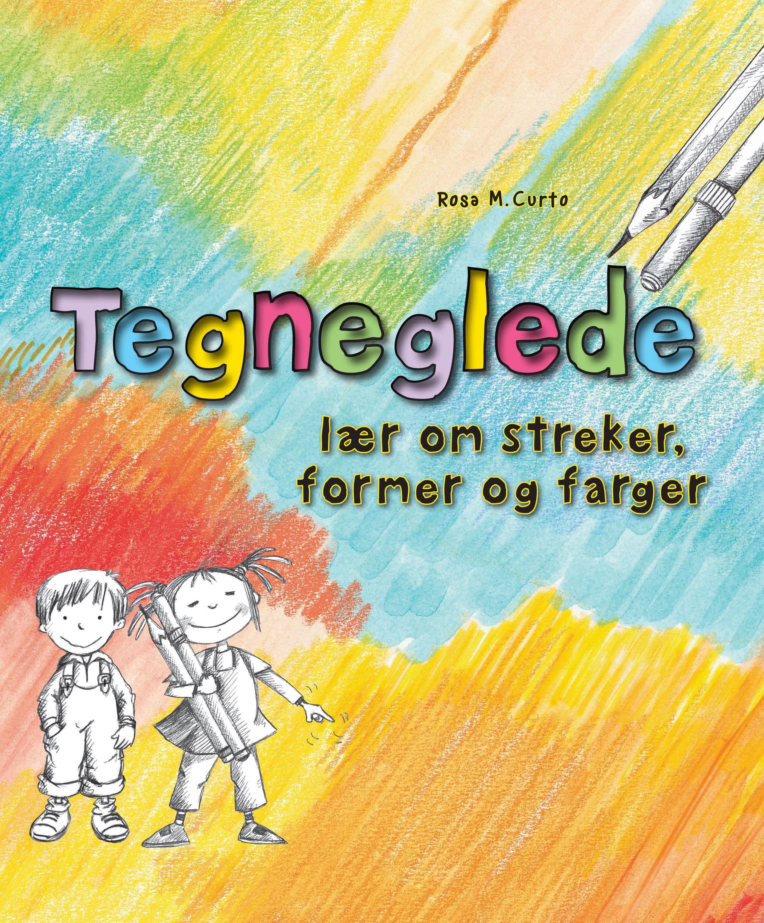 Tegneglede : lær om streker, former og farger