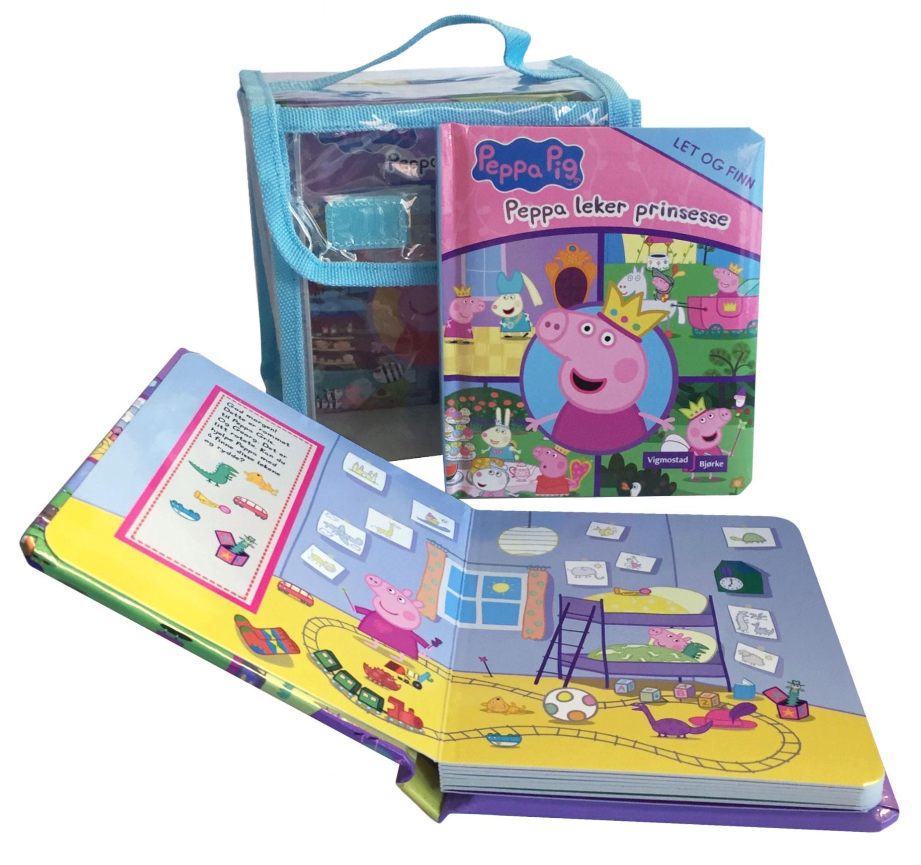 Peppa Pig : let og finn : 4 bøker