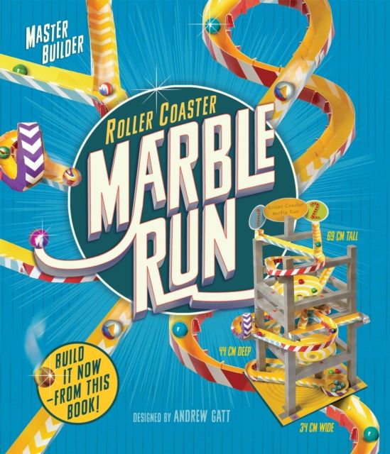 Master Builder - Roller Coaster Marble Run : Construct Your Own Huge Marble Run - Out Of Paper!