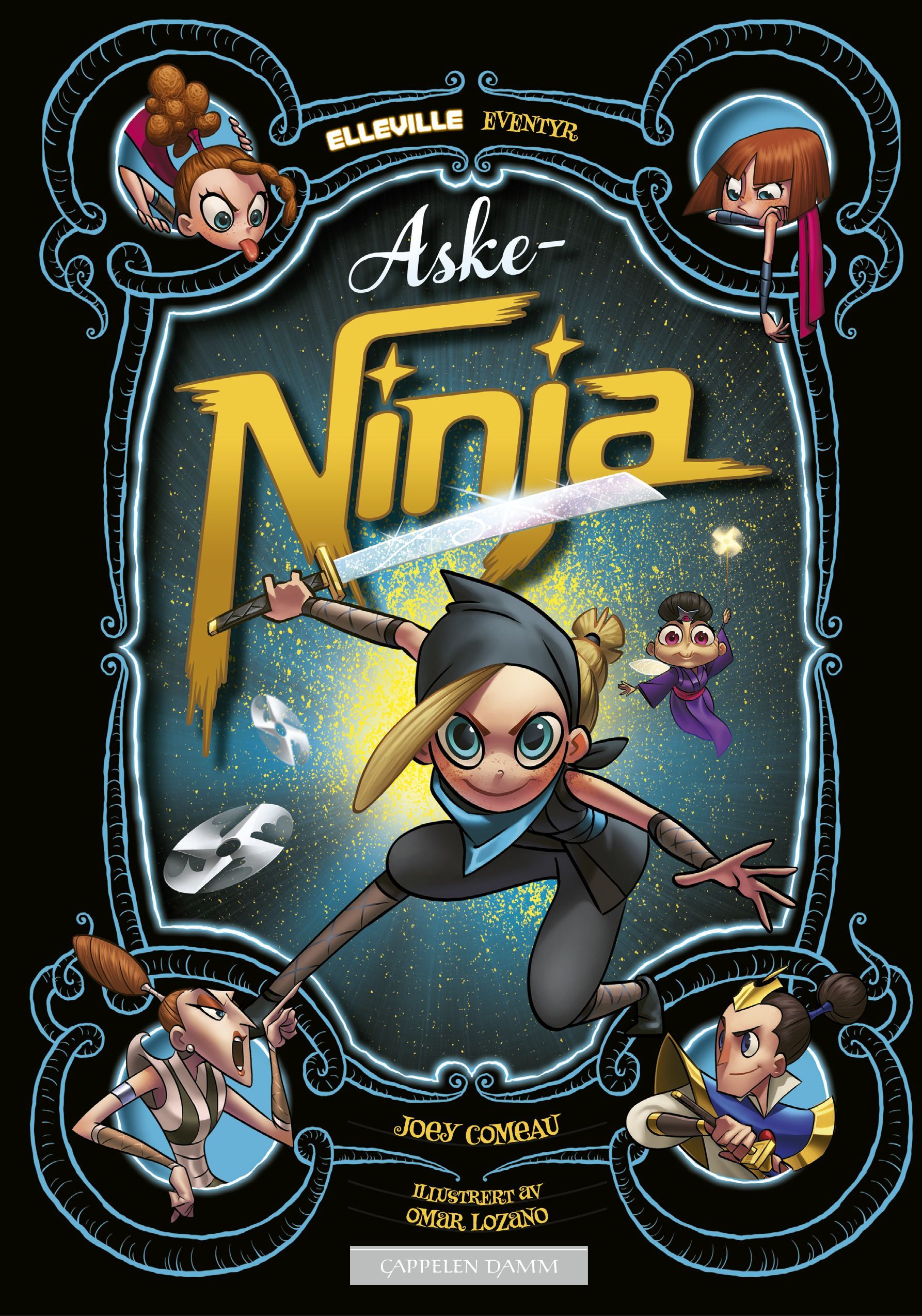 Aske-ninja : en kul tegneserie
