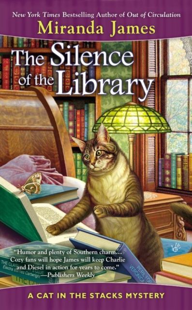Forsidebilde av The Silence Of The Library : A Cat in the Stacks Mystery