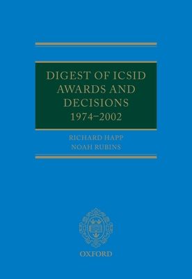 Forsidebilde av Digest of ICSID Awards and Decisions: 1974-2002