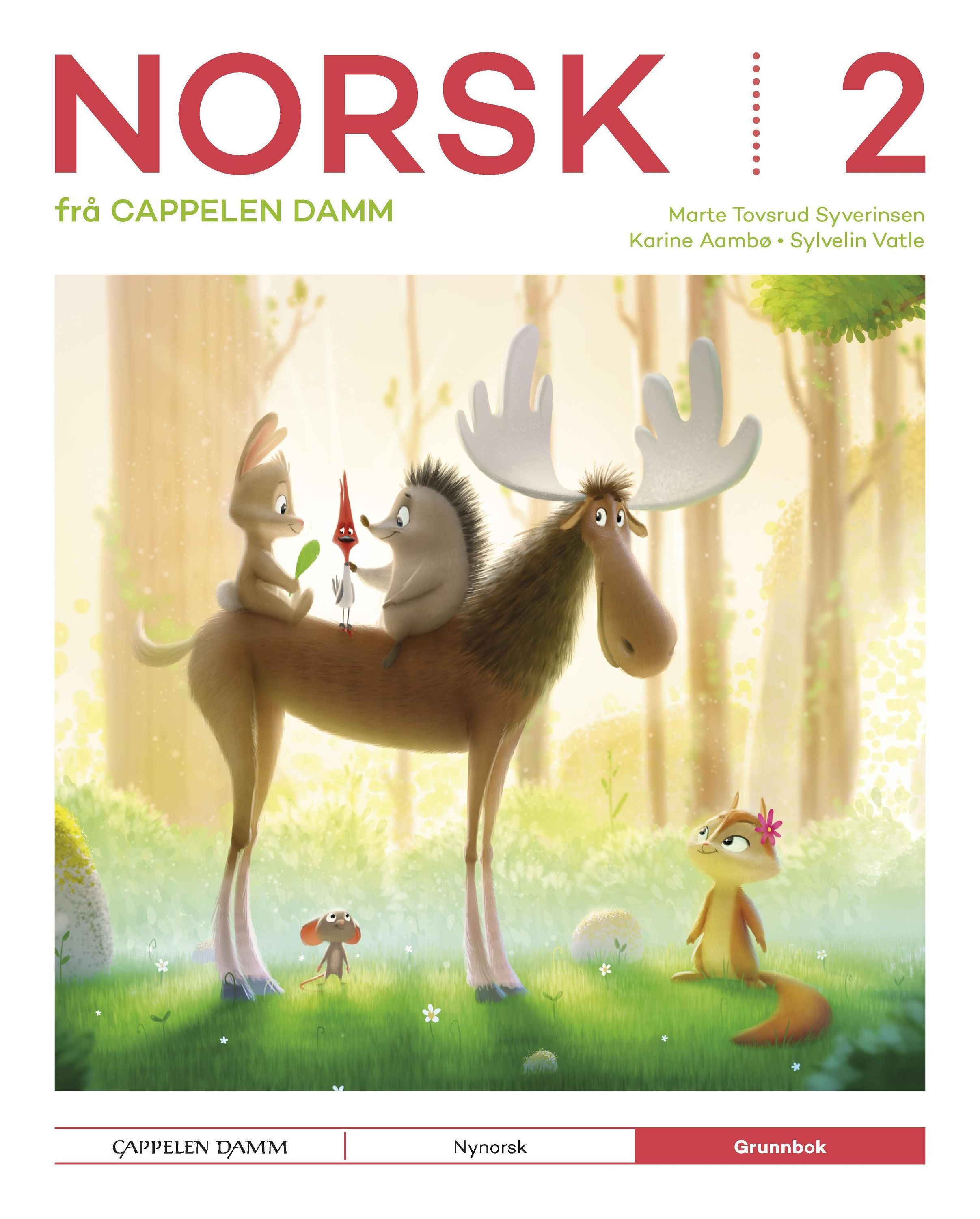Norsk 2 frå Cappelen Damm. Grunnbok