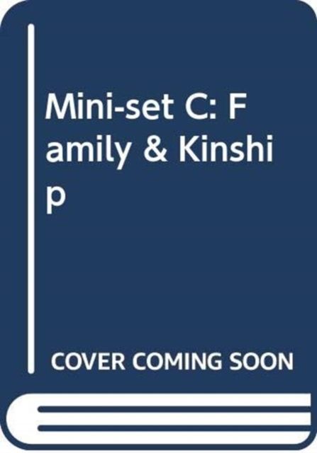 Mini-set C: Family & Kinship