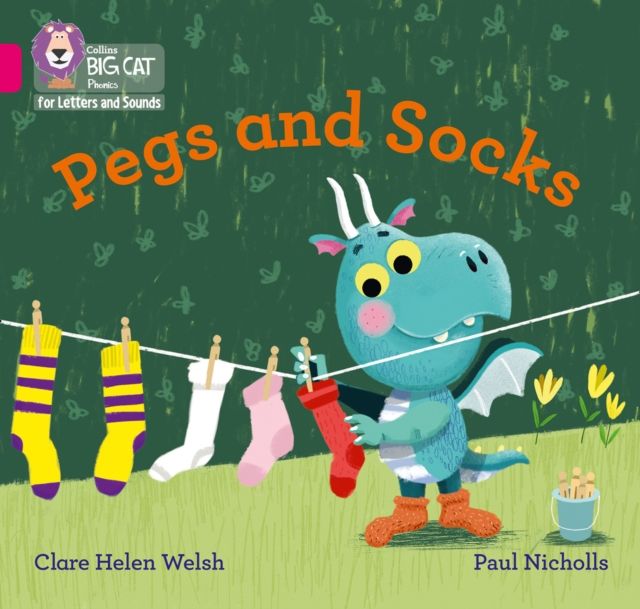 Pegs and Socks : Band 01b/Pink B