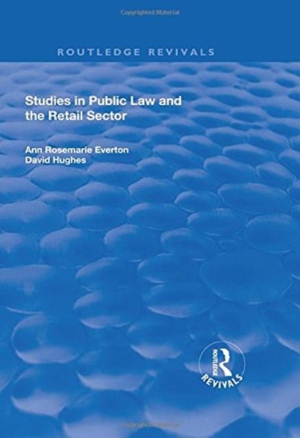 Studies in Public Law and the Retail Sector