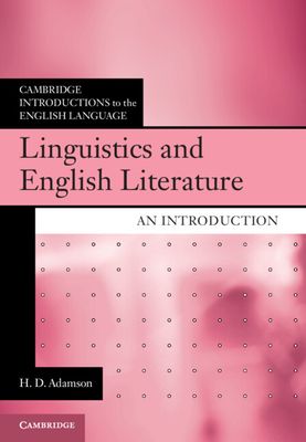 Linguistics and English Literature : An Introduction