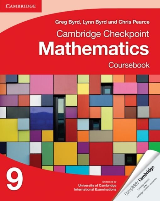 Cambridge Checkpoint Mathematics Coursebook 9