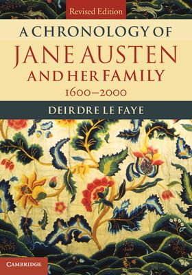 A Chronology of Jane Austen and her Family : 1600–2000