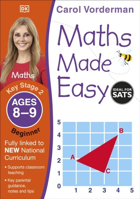 Maths Made Easy: Beginner, Ages 8-9 (Key Stage 2) : Supports the National Curriculum, Maths Exercise Book
