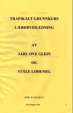 Trafikalt grunnkurs : lærerveiledning