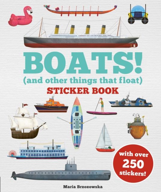 Boats! Sticker Book : (And Other Things That Float)