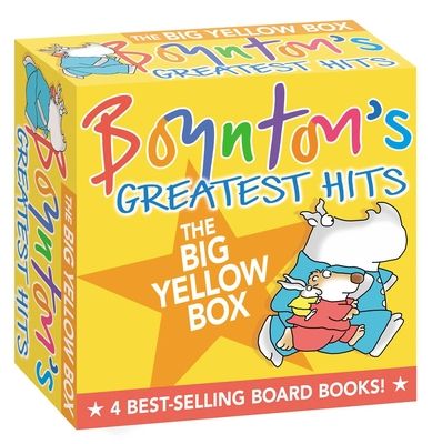 Boynton's Greatest Hits The Big Yellow Box (Boxed Set) : The Going to Bed Book; Horns to Toes; Opposites; But Not the Hippopotamus