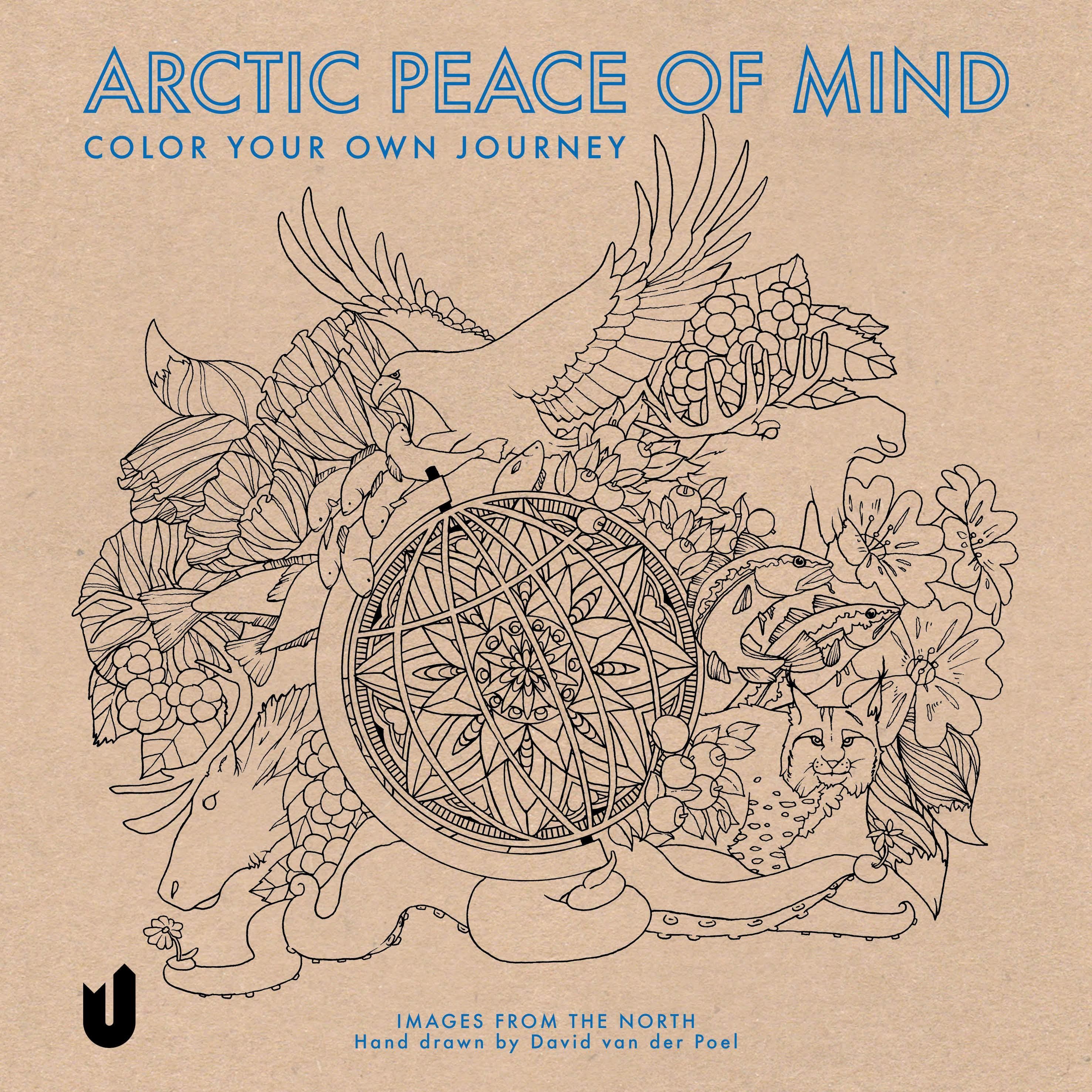 Arctic peace of mind : color your own journey