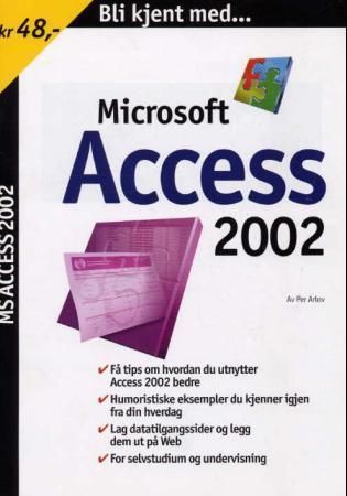 Bli kjent med Access 2002